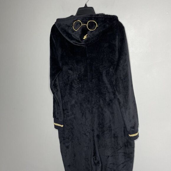 HARRY POTTER Pajamas Unisex Small S One-Piece Full-Zip Costume Hoodie Gryffindor - Picture 8 of 11